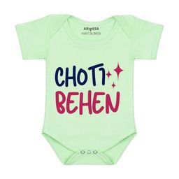 Arvesa Choti Behen Printed Bodusuit-image-2