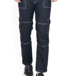 LINARIA Men Classic Relaxed Fit Mildly Distressed Jeans-image-25