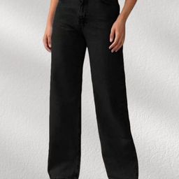 Linaria Women Classic Regular Fit Mid Rise Clean look Jeans-picture-19