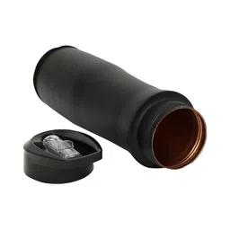 INTERNATIONAL GIFT Black Single Copper Solid Water Bottle-image-60