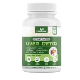 Kayashree Liver Detox Supplement With Milk Thistle - 60 Capsules-image-34