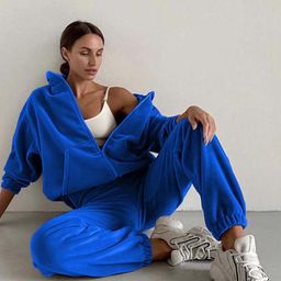 bebe Hooded Neck Sweatshirt With Joggers Co-Ords-image-58