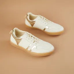 Ginger by Lifestyle Women Lace-Ups Round Toe Sneakers-image-93