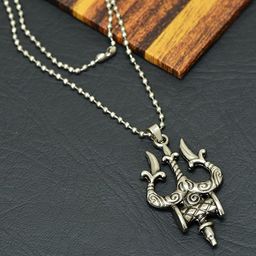 RV Jewels Silver-Plated Geometric Pendants with Chains-image-97