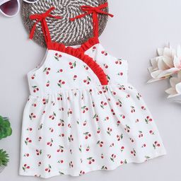 MANY FROCKS & Girls Print Fit & Flare Dress-48