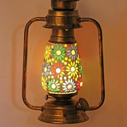 SOMIL Multicoloured Cylinder Glass Wall Lamps-image-75