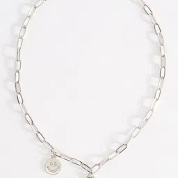 THE BEAR HOUSE Men Stainless Steel Silver Plated Chain-image-51