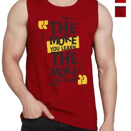 WOOSTRO Men Pack Of 2 Typography Printed Round Neck Cotton Slim Fit T-shirts-image-52