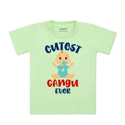 Arvesa Kids Typography Printed Cotton T-shirt-picture-27