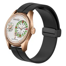 DOUBLERUN Unisex Dial & Straps Analogue Chronograph Watch H05N19011 image 2
