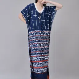 noty Printed Satin Blend Women Kaftan-picture-7