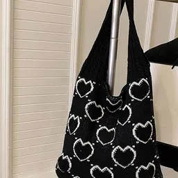StyleCast x Revolte Printed Shopper Shoulder Bag-28