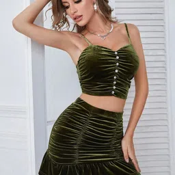 StyleCast Top With Skirt Co-Ords Set-image-51