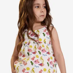 The Souled Store Print Halter Neck Cotton Top-image-5