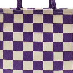 earthbags Checked Printed Structured Handheld Bag image 4