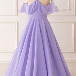 StyleCast x Revolte Girls Halter Neck Cold-Shoulder Georgette Fit & Flare Maxi Dress-image-53
