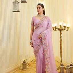 kasee Floral Embroidered Saree-picture-35