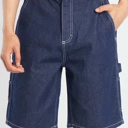 KIABI Men Mid-Rise Pure Cotton Shorts-picture-16