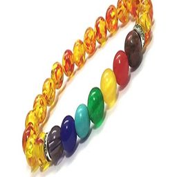 Divine souvenirs Unisex Artificial Beaded Elasticated Wooden Bracelet-image-77