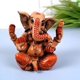 apka mart Brown & Red Religious Idol Showpiece-29