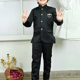 BT DEZINES Boys Single-Breasted Two-Piece Suit-image-95