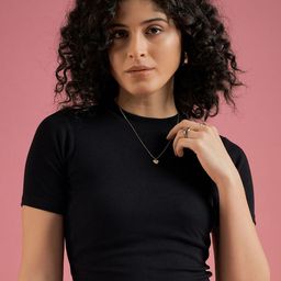 Mayra Women Cotton Round Neck Tank Crop Top-image-89
