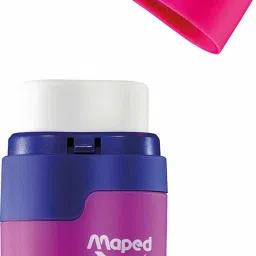 maped Connect Coloured Duo Eraser and Pencil Sharpener Pack of 2 Eraser image 2