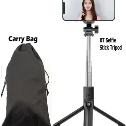 POZUB Bluetooth Selfie Stick Mobiles Video Stand In Gimbal Stabilizer Free Carry Bag Tripod, Monopod, Monopod Kit, Tripod Ball Head, Tripod Bracket, Tripod Clamp, Tripod Kit-12