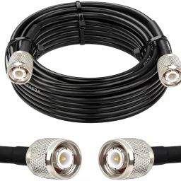 Netboon HLF400 RF Coaxial Cable Assembly TNC Male to TNC Male RF Connectors 5 Meters For Antenna Amplifier-image-93