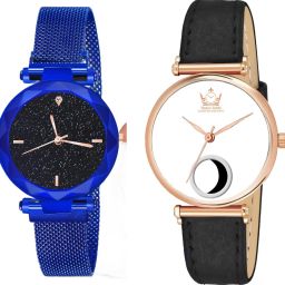 analogue wrist watches for men watches gift | gift for men | latest watches Analog Watch - For Men Magnet 4P Blue Piyush & ROIEX Women Black White Piyush-image-99