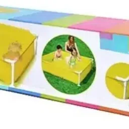 tiny tales Mini Frame Pool Kiddie (122 x 122 x 30cm) Beginner Frame Swimming Pool Inflatable Swimming Pool image 2