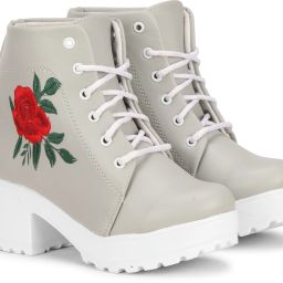 Partywear And Casual Chukka Boots Boots For Women-image-12