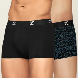 Pack of 2 Ace Intellisoft Micro Modal Printed Men Trunk-image-16