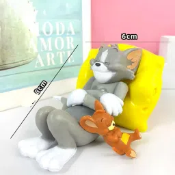 bosig Tom and Jerry Car Accessories Car Dashboard Toys Car Dashboard Car Dash Indicator Lamp image 4