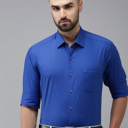 Arrow Pure Cotton Manhattan Slim Fit Opaque Formal Shirt-picture-30
