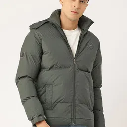 Monte Carlo Padded Jacket with Detachable hood-image-1