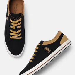 U.S. Polo Assn. Men Black MONTON 4.0 Sneakers-picture-6