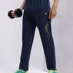 HRX by Hrithik Roshan Men Graphic Printed Rapid-Dry Mid-Rise Training Track Pants-picture-28