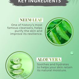 Alite Skin Essence Set Of 6 Active Neem & Aloe Vera Face Wash For Hydrating Skin-100g Each image 5