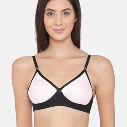 Clovia Cotton Rich T Shirt Bra With Cross-Over Moulded Cups-image-42