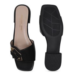 Ronnie Grey Women Open Toe Flats with Bows image 5