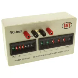 IET LABS Decade Box, 0-9999999 Ohm / 0 Uf-99.9999 Uf, RCS-500-37