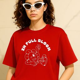 PVC RAIMENTS Women Cotton Lounge Tshirt-picture-21