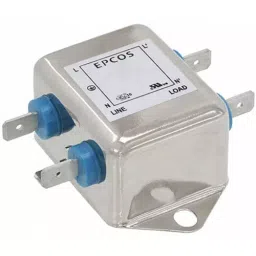 Epcos B84111F Series Flange Mount EMC Filter 1 Phase 10 Amp Current Rating 250 V AC/DC 64 mm Length, B84111F0000B110-15