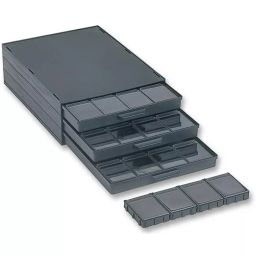 LICEFA Cabinet, 3Drawer, Black, Esd 48 Cont, A1-4 ESD 16-picture-33