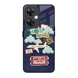 QRIOH Floral Printed OnePlus Nord CE 3 Lite 5G Back Case Mobile Accessories-48