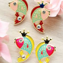 fabula Contemporary Studs Earrings-23