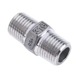 RS PRO Stainless Steel Pipe Fitting Hexagon Nipple 6.35 mm (1/4 inch) Male Model No 4992931-image-51