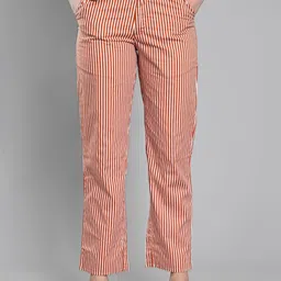 Iti Women Printed Chinos Trousers-image-88