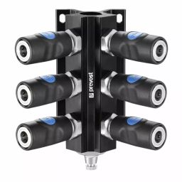 PREVOST Composite Body Female Wall Bracket With Safety Quick Connect Couplings, G 3/4 Female Threaded, MF 104S4IS-image-62